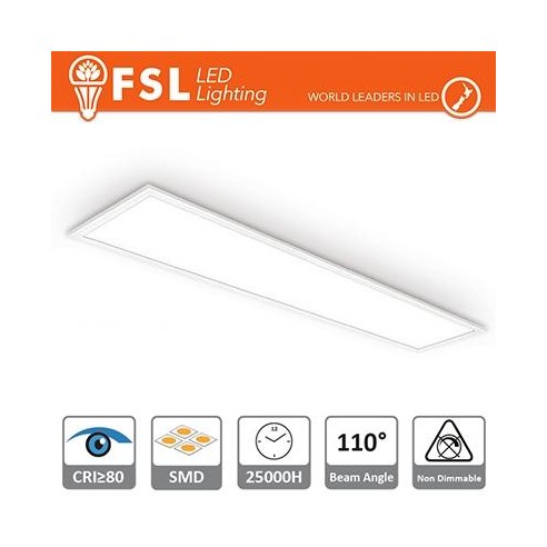 Pannello LED 30x120cm - 4000K 48W 3700LM CRI80