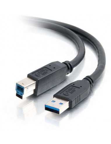 Cavo USB 3.0 1m A-Male to B-Male (Black)