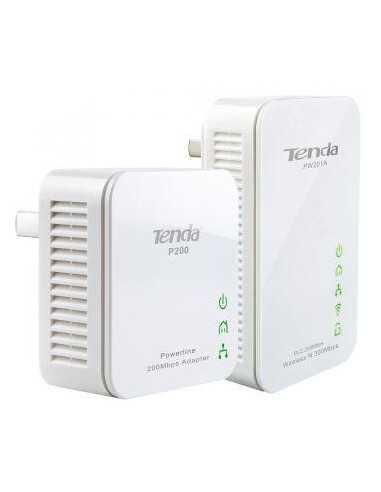 Tenda 300Mbps WiFi Powerline Extender Starter Kit 2 Units