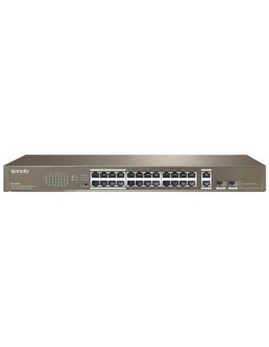 Tenda TEF1026F 2xGE/SFP 24 Porte Ethernet Unmanaged Switch