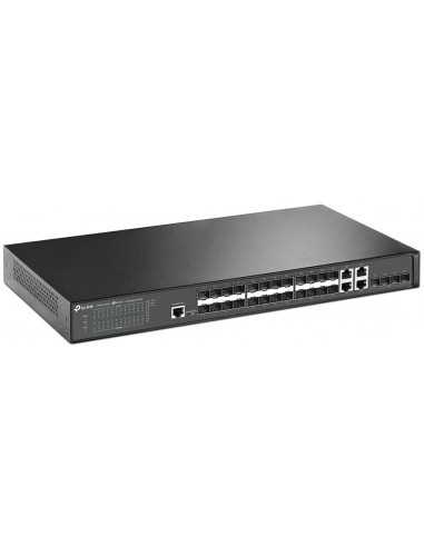 JetStream 28-Port Gigabit SFP L2 Managed Switch T2600G-28SQ