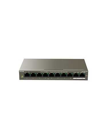 Switch 102W 8 porte PoE10/100Mbps + 2 Gb TEF1110P-8-102W