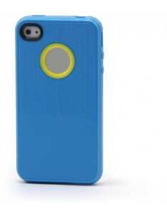 Blue TUP JELLY silicon case for iphone 4/4s