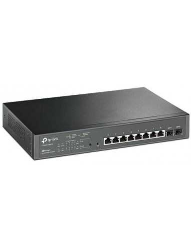 Switch managed L2 8 porte Gigabit PoE + 2 SFP - T1500G-10MBS