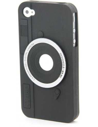 Nera camera silicon case for iphone 4/4s