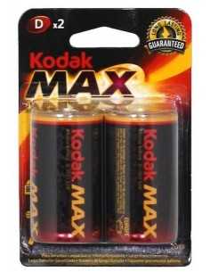 2 pile Kodak KD-2 torcia 1,5 volt alkaline LR20 - blister
