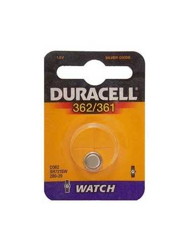 10 pile a bottone Duracell D362/361 1x 1,5volt - 10 blister