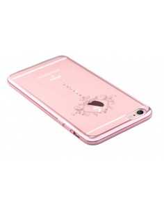 Cover Crystal Iris per iPhone 6S/6 Colore Rosa Oro