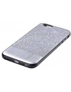 Cover Racy Glitterate per iPhone 6/6S Argentata