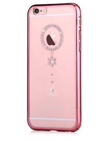 Custodia Swarovski per iPhone 6/6S Crystal Camelia Bianca RG