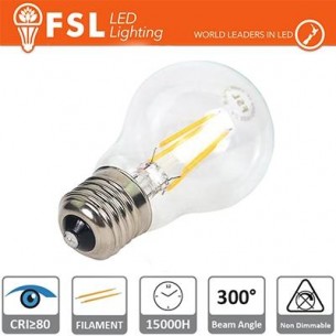 Lampada Filamento Goccia - 7W 2700K E27 700LM