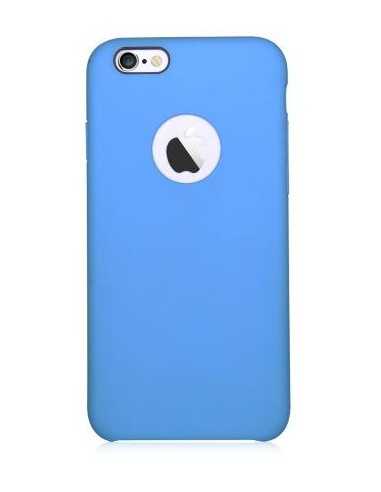 Cover C.E.O Microfibra iPhone 6/6S Plus Con Vista Logo Blu