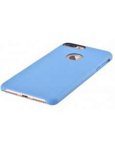 Cover C.E.O. Microfibra Per iPhone 7 Con Vista Logo Blu