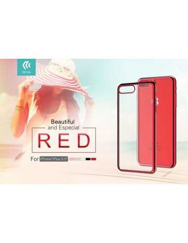 Cover Devia Glimmer 2 per iPhone 7 & 8 Rossa