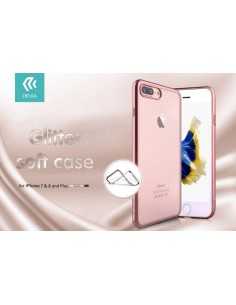 Cover Devia Glitter Soft per iPhone 7 & 8 Rose Gold