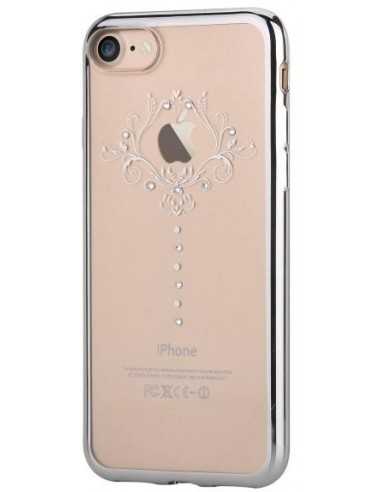 Cover Soft Crystal Iris Swarovsky iPhone 7 Plus Silver