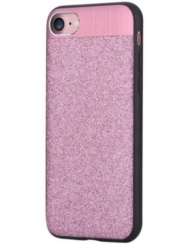 Cover Racy Glitterate per iPhone 7 Plus Rose Gold