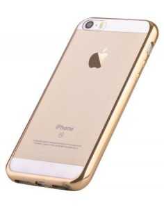 Custodia Protettiva per iPhone 5 5C 5S SE Soft Colore Oro