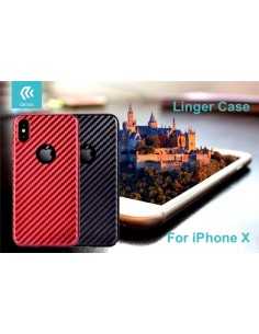 Cover Linger per iPhone X Rossa