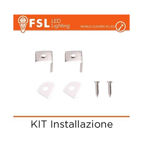 KIT Installazione per Profilo Angolare