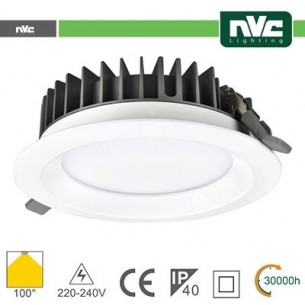 Downlight LED IP40 20W 4000K 1800LM 100º FORO:150mm