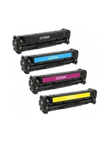 Black toner universal HP CC530A/CE410X/CF380A/X-3.5K