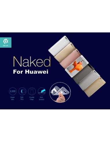 Cover TPU Slim 0.5mm Morbida Per Huawei P9 Plus Trasparente