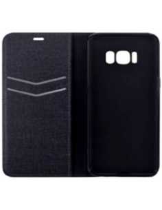 Cover a libro Flip Case per Huawei P8 lite Nera