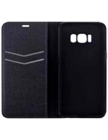 Cover a libro Flip Case per Huawei P8 lite Nera