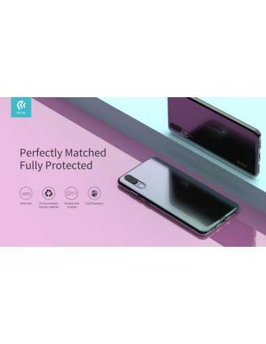 Cover protezione PP Devia per Huawei P20 Trasparente