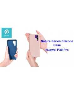 Cover Nature in Silicone per Huawei P30 Pro flessibile Rosa