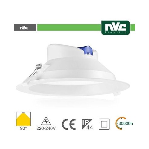 Downlight LED IP44 20W 3000K 1880LM 90º FORO:195-210mm