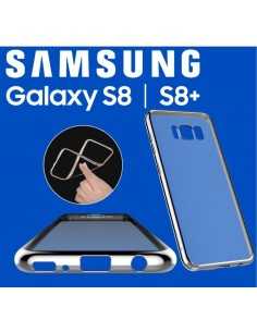 Cover Glitter Soft per Samsung S8 Silver