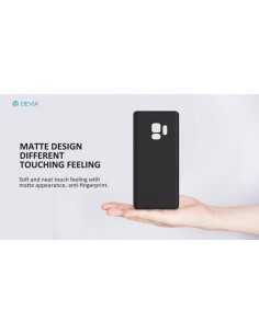 Cover PP Devia Protezione per Samsung Galaxy S9 Nera
