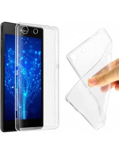 Cover TPU Slim 0.5mm Morbida Per Sony Experia M5 Naked