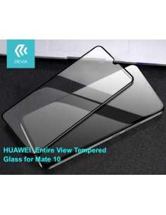 Pellicola protezione vetro temperato Full Huawei Mate10 Nera