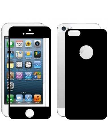 Skin Carbon fronte retro per Apple iPhone 4 - 4s