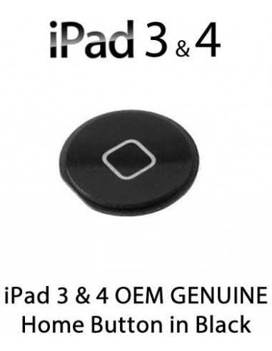 Pulsante Home per New iPad (iPad 3) / iPad 4 , Nero