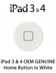 Pulsante Home per New iPad (iPad 3) / iPad 4 , Bianco