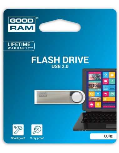 Pendrive GoodRAM 64GB UNN2 metal USB 2.0 - retail blister