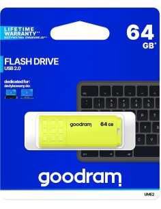 Pendrive GoodRAM 64GB UME2 yellow USB 2.0 - retail blister