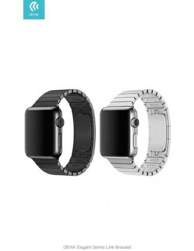 Cinturino Apple Watch 4 serie 44mm Elegant Series Link Black