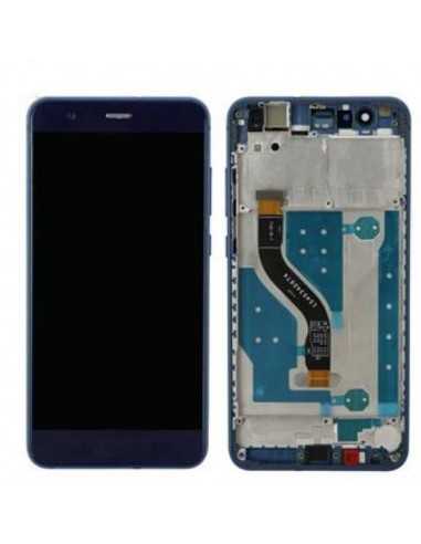 Huawei P10 Lite LCD Display Touch + Frame Originale Blu