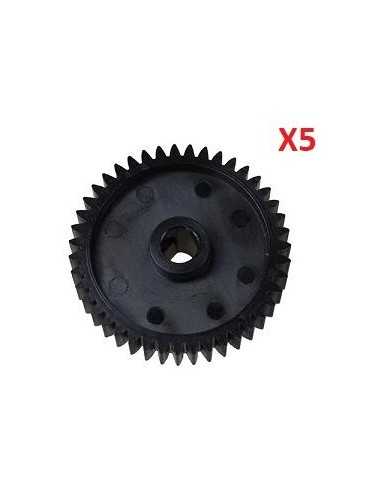 5xLower Roller Gear 43T Lexmark MX MS 710,810,811 812