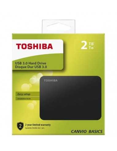 Toshiba HDD esterno 2,5'' 2 TB Nero USB 3.0 - retail box