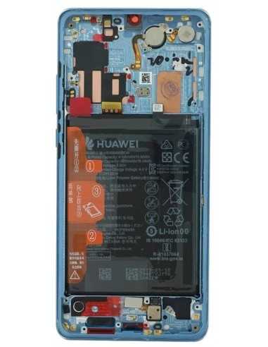 Lcd per Huawei P30 Pro Service Pack 02352PGE Aurora blue