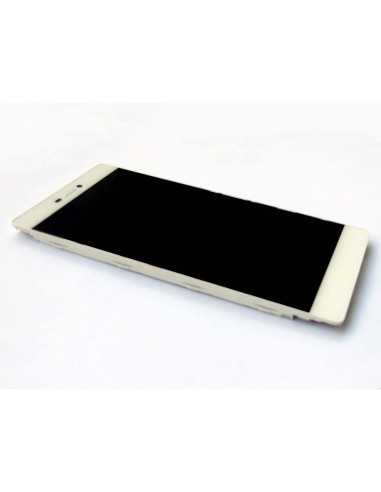 LCD + Touch ORIGINALE con Frame per Huawei P8 Bianco