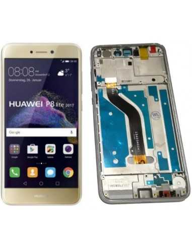 LCD + Touch Originale + Frame Huawei P8 & P9 Lite 2017 Gold