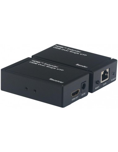 Kit TX-RX Extender HDMI, 150m UTP, 1080p@60Hz
