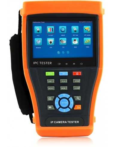 CCTV Tester IP+ AHD/TVI/CVI, 4,3'' Touchscreen, Wifi, Lan